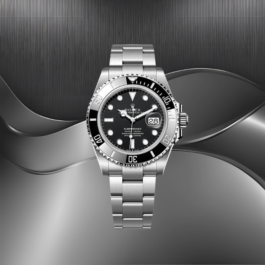 ROLEX SUBMARINER DATE PLATA NEGRO