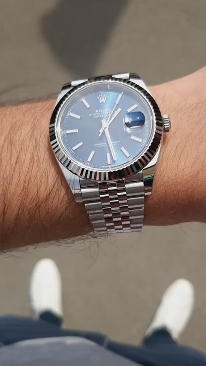 ROLEX DATEJUST 41 BLUE